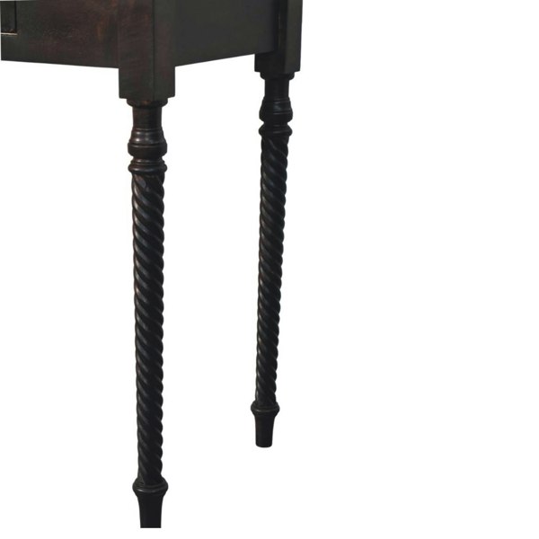 Artisan Furniture Solid Wood Cordelier Turned-Leg Writing Desk