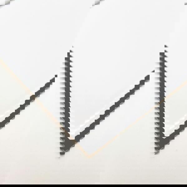 Insta Kitchen Original Brilliant White Glossy 3D Tile Stickers 30.5 x 15.4cm  (12 x 6 in) - 12 pcs in a pack