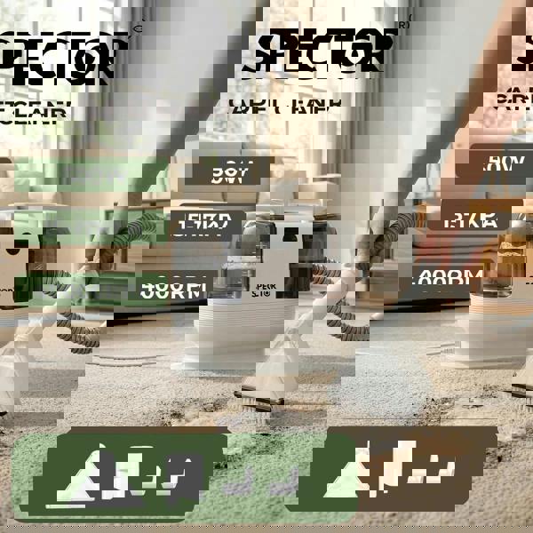 Spector Carpet Cleaner Portable Handheld Cleaner Upholstery Cleaning Machine