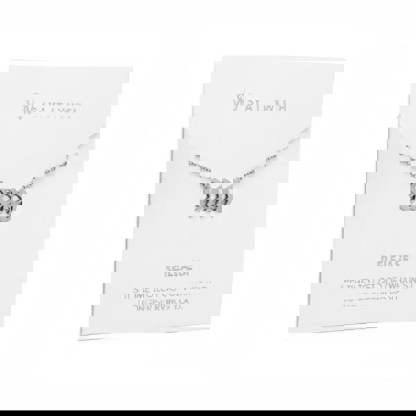 Say It With Angel Number Necklace - Silver 999