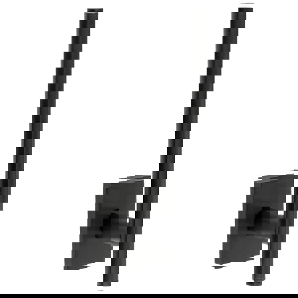 Matt black spare toilet roll holder