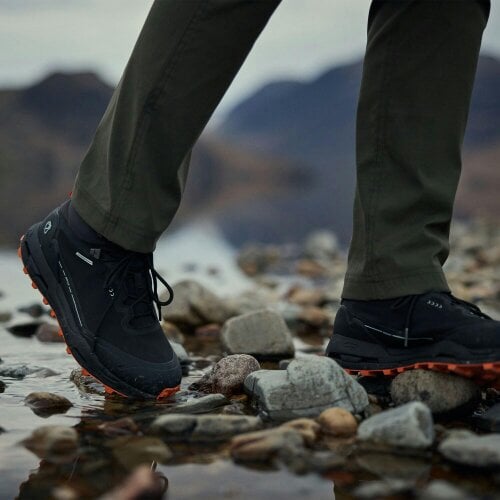 Craghoppers Womens Adflex Walking Boots - Black/Nectar Orange