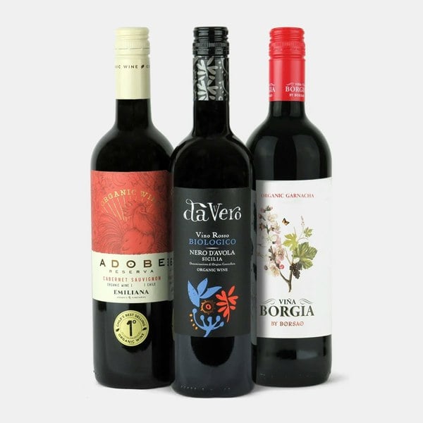 organic red wine bottle delivery
