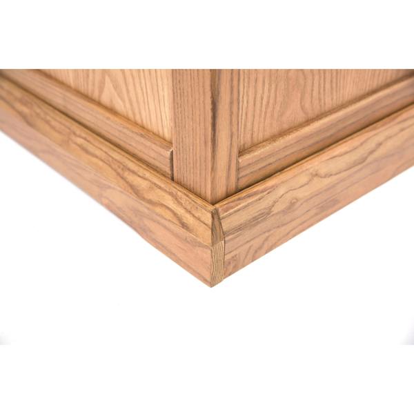 Cabinet Bits Salerno Light wood Blanket Box Ottoman
