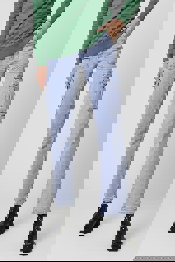 ENORSIA Vintage Straight Leg Cargo Jeans