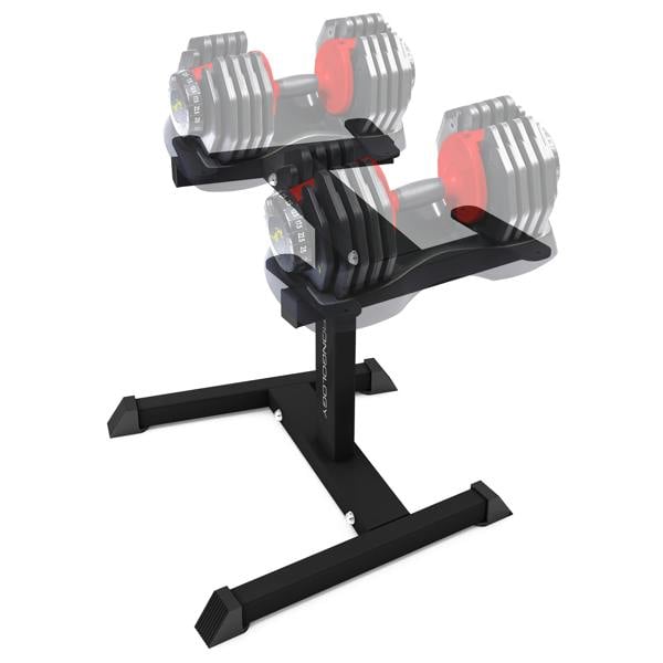 Homeology Durable Steel Floor Stand for Urban Adjustable Dumbbells, Space Saver Adjustable Weights Rack