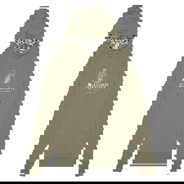 Aquascutum Active Big Logo Hoodie Army Green S