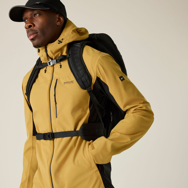 Regatta Mens Birchdale II Waterproof Jacket - Wood Brown/Black