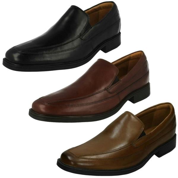 Clarks Mens Clarks Formal Slip On Shoes Tilden Free