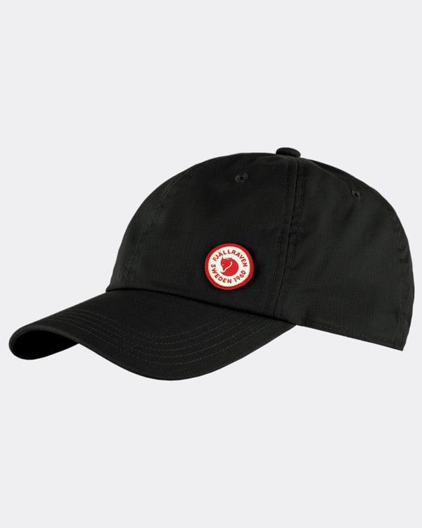 Fjallraven Unisex Logo Cap - Black 550
