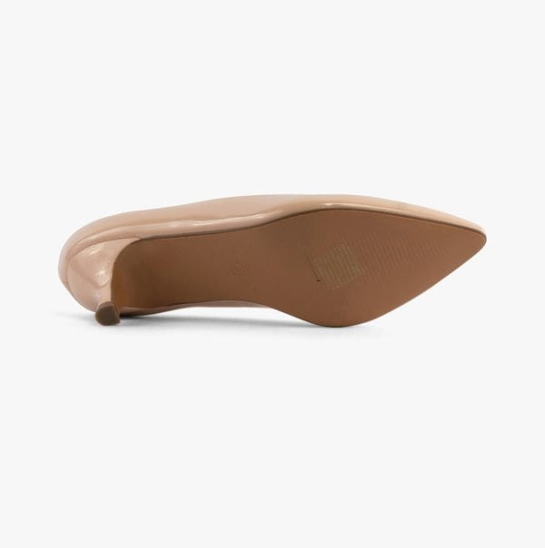 Comfort Plus TEXAS Womens Shoes Nude - Patent