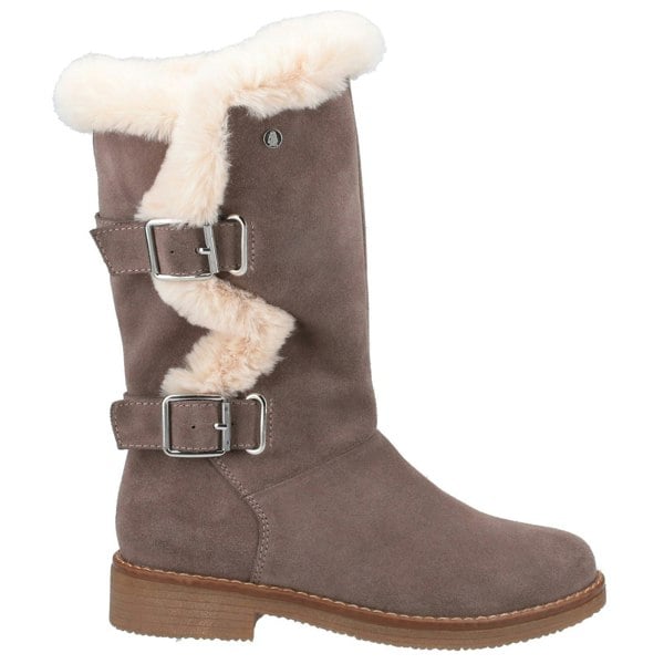 Hush Puppies Megan Ladies Mid Women's Boots in Grey