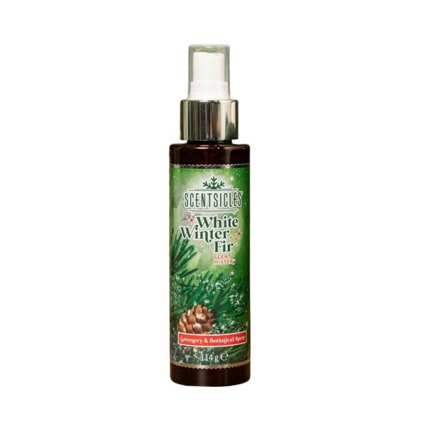 Samuel Alexander 114ml White Winter Fir Scentsicles Christmas Decoration Spray Mist