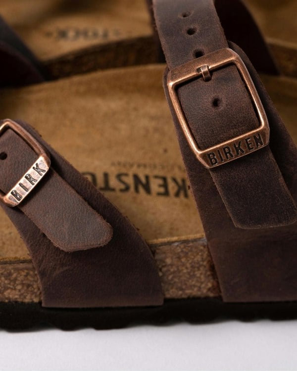 Birkenstock Mayari Oiled Nubuck Womens Sandals - Habana - CHO - Designer Womens Sandals