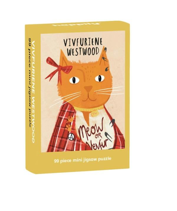 Happily Puzzles Vivfuriene Westwood - 99 Piece Mini Jigsaw Puzzle