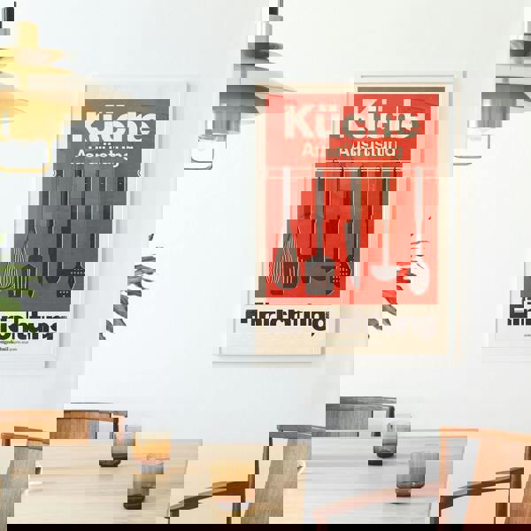 Reign&Hail Kuche Kitchen Print