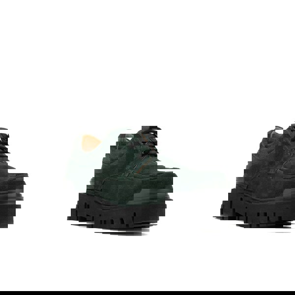 Embassy London Wexley - Green Suede - Men's Chunky Moc Toe Derby Shoe