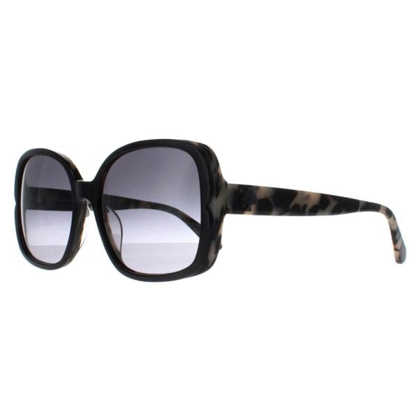 Kate Spade Sunglasses Elianna/G/S WR7 9O Black Havana Grey Gradient