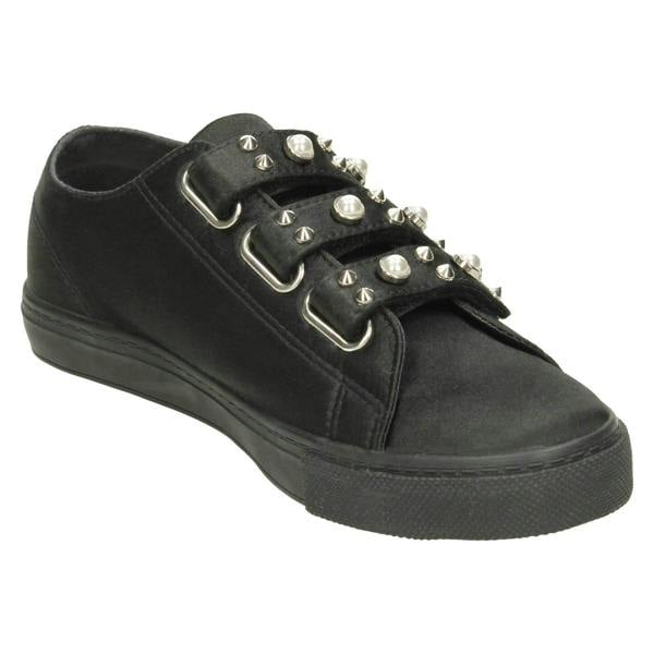 Spot On Ladies Spot On Pearl Strap Trainers