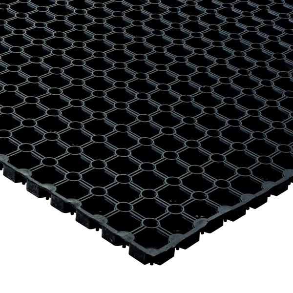 Hometex Solutions Hometex® All Seasons Outdoor Entrance Mat Black