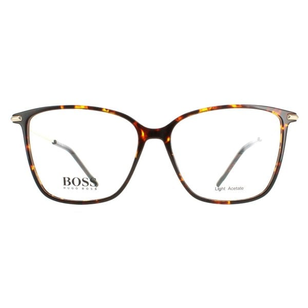 Hugo Boss Glasses Frames BOSS 1330 086 Havana Gold Women