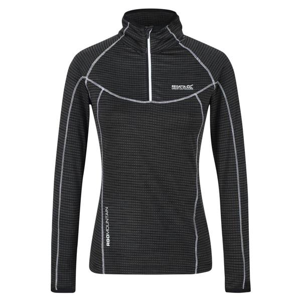 Regatta Womens/Ladies Yonder Raglan Long-Sleeved Sweatshirt - Black - 