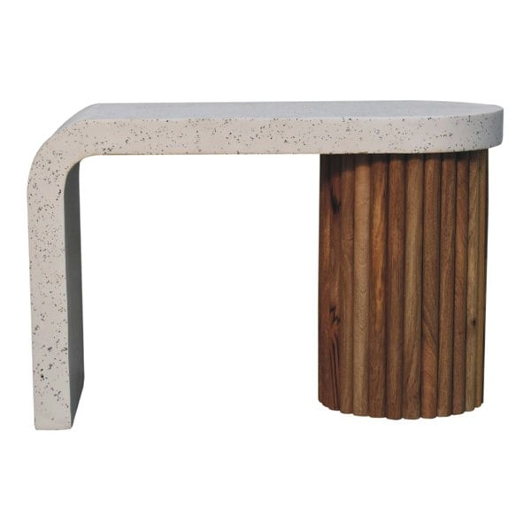 Artisan Furniture Solid Wood Serenity Terrazzo Coffee Table