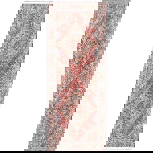 The Rugs Vintage Medallion Rug – Classic Multicolour Design