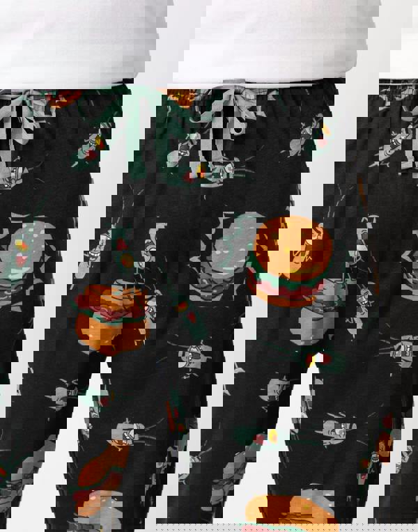 SpongeBob SquarePants Mens Multicoloured Plankton Lounge Pants