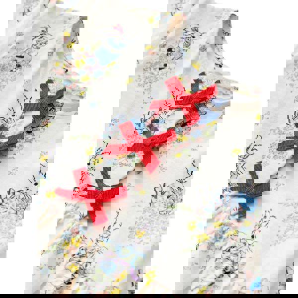 Cath Kidston Girls Bunny Bow Casual Dress - Cream - 