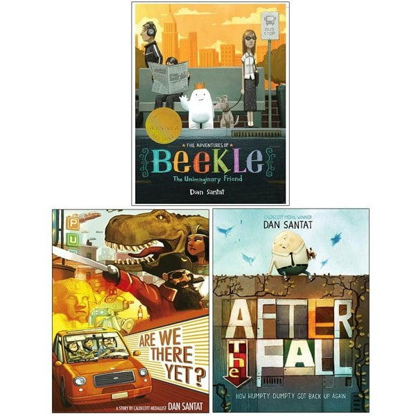 Dan Santat Collection 3 Book Set The Adventures of Beekle, Are We There Yet?, After the Fall