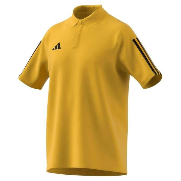 Adidas Mens Tiro 23 Competition Polo Shirt - Gold/Yellow - 