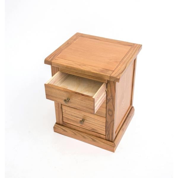 Cabinet Bits Salerno 3 Drawer Bedside Table