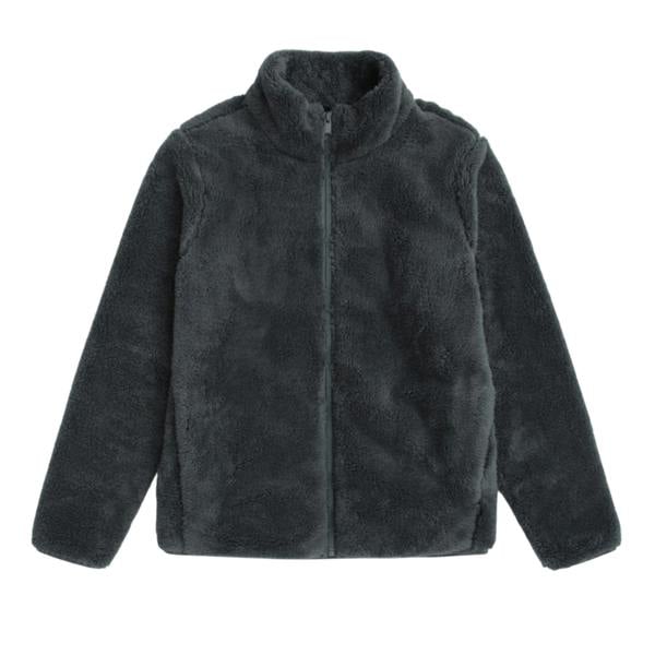 Animal Womens Teddy Fleece Full Zip Jacket - Dark Green
