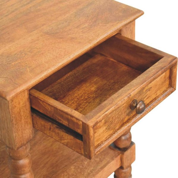 Artisan Furniture Solid Wood Spindle Bedside