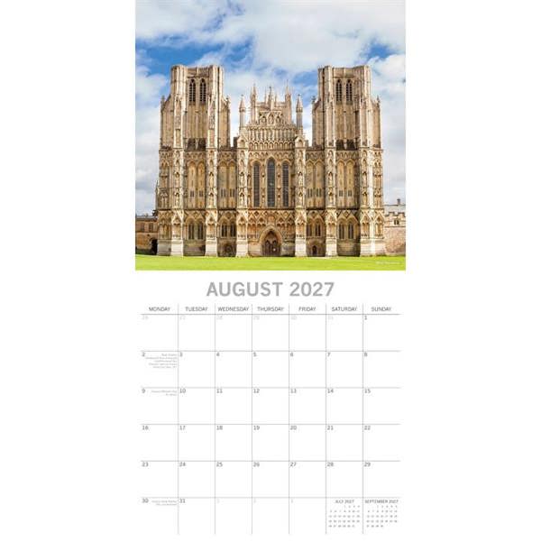 Somerset Calendar 2027, Wall Calendars, Month To View, Travel, Gift