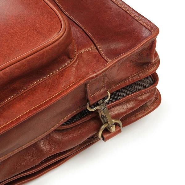 Leather Suit Carrier 829BRN – 4