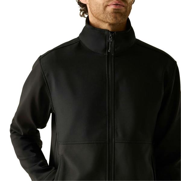 Regatta Professional Unisex Adult Recyclable Soft Shell Jacket - Black - 