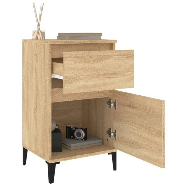 Berkfield Bedside Cabinet Sonoma Oak 40x35x70 cm