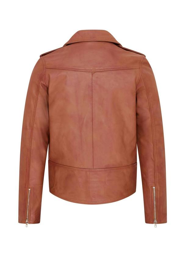 Infinity Leather Mens Classic Brando Leather Biker Jacket - Heinola