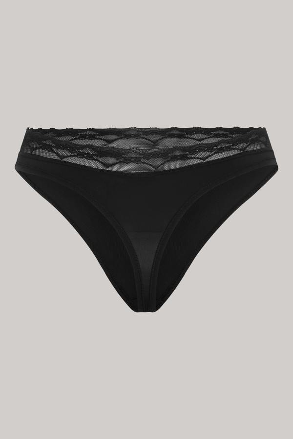 ELLE Multi Pack (5) Lace Waist Thongs