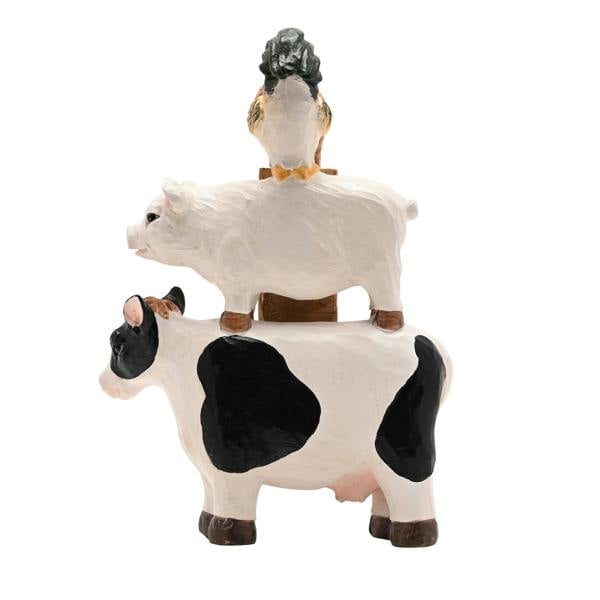 Country Living Resin Stacking Farm Animals "Home"