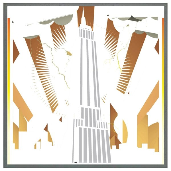Benjamin Tate Design Art deco skyscraper (Picutre Frame)