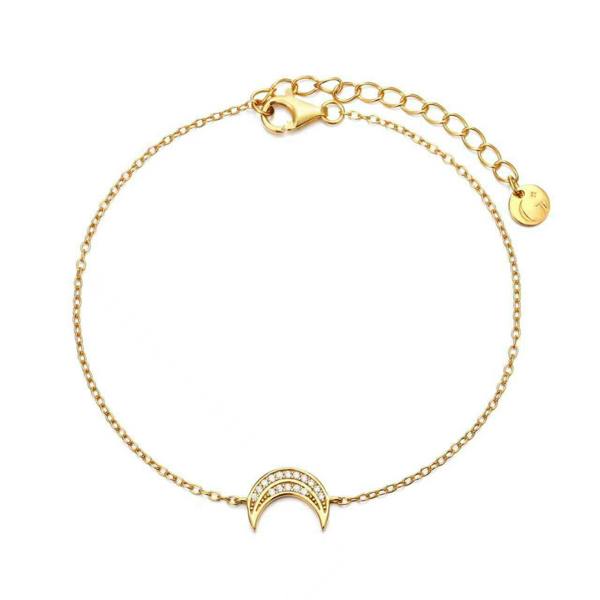 Gold Trip Celestial Moon Bracelet