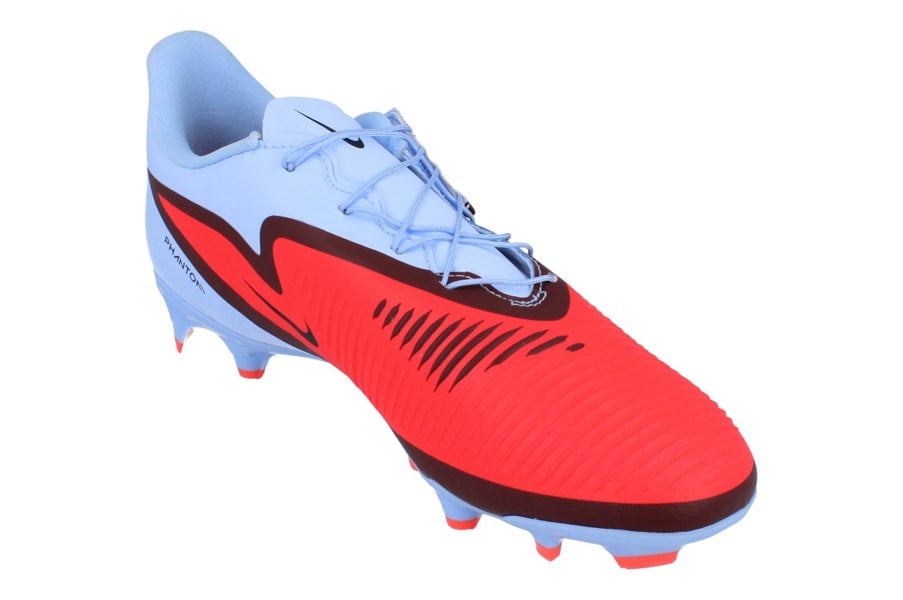 Nike Phantom 6 Low Academy Easyon Fg/Mg Mens Football Boots Hq2321  400 - Royal Tint Bright Crimson 400 - Photo 3