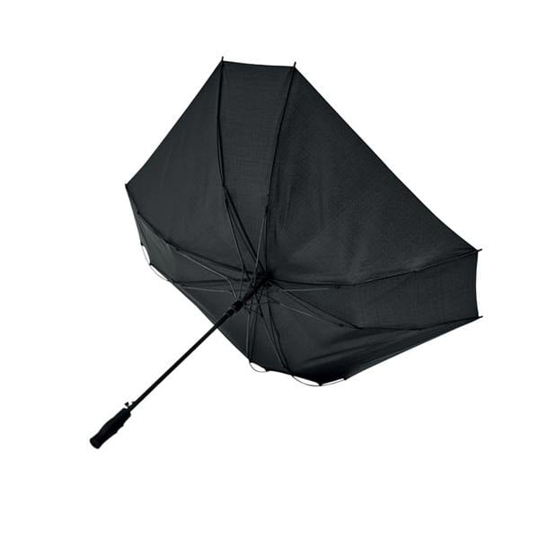 MidOcean COLUMBUS Windproof Stick Umbrella - Black - 