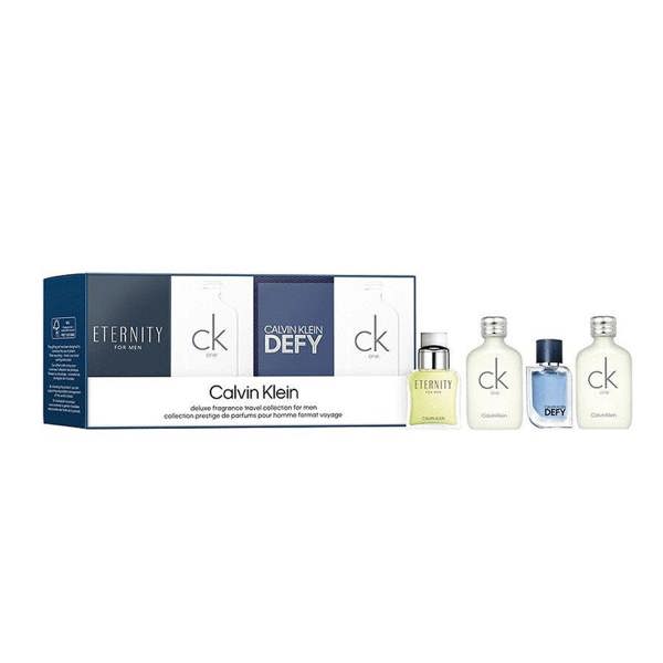Calvin Klein Men's Gift Set: CKOne EDT 10mlx2 + Defy EDT 5ml + Eternity EDT 10ml
