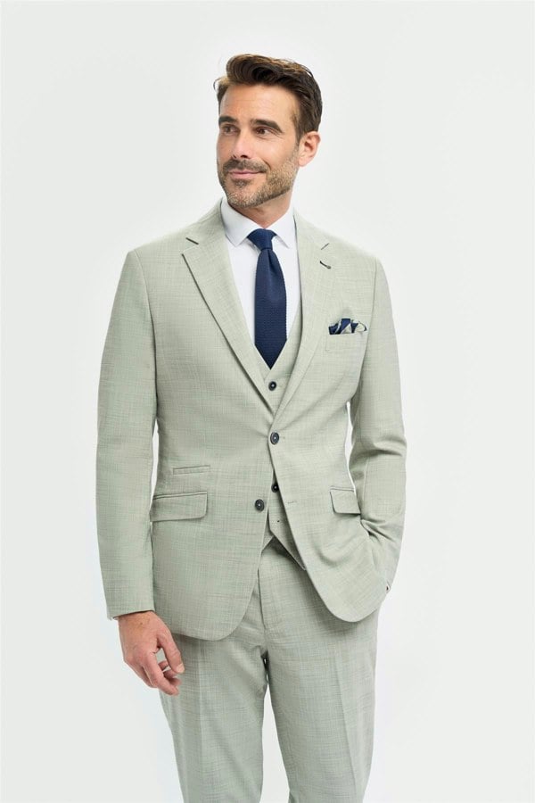 House of Cavani Camden Sage Blazer