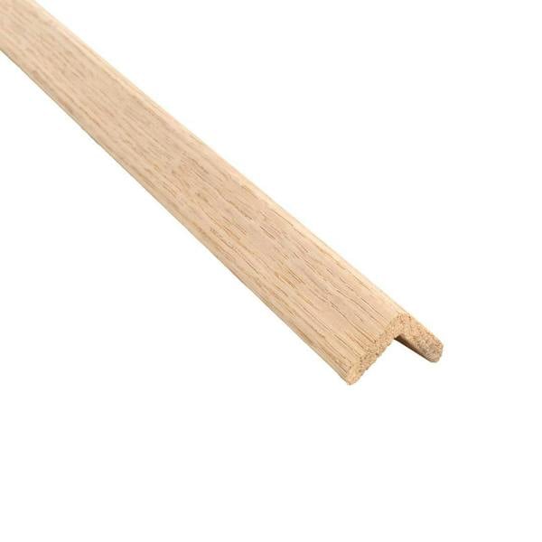 Snowdon Timber Hardwood Oak Angle Moulding (T) 20mm (W) 20mm (L) 2400mm