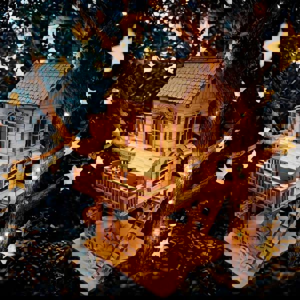 smartbies 3D Wooden Treehouse  – DIY Model Kit for Adults & Teens